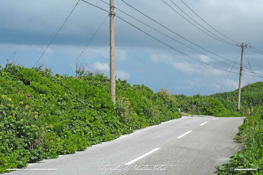 Coastal Road on Miyako-jima Japan by Sebastian Motsch