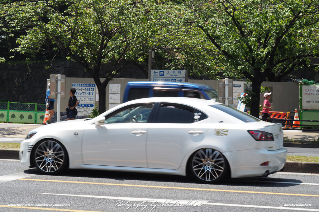 Lexus IS250 at Imperial East Gardens in Tokyo Japan Drive-by Snapshots by Sebastian Motsch