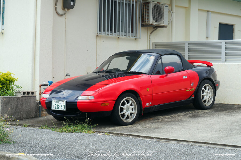 Mazda Eunos Roadster on Miyako-jima Japan by Sebastian Motsch
