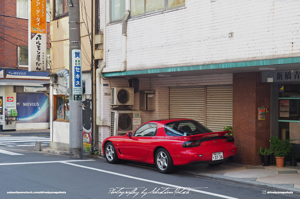 Mazda RX-7 FD in Tokyo Japan Drive-by Snapshots by Sebastian Motsch