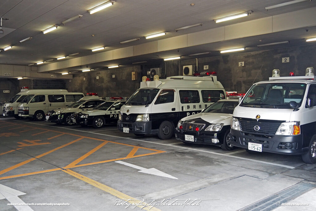 Police Fleet in Shizuoka Drive-by Snapshots by Sebastian Motsch