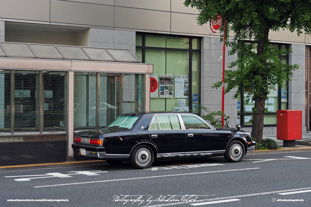 Toyota Century parked near Sumida River Tokyo Japan Drive-by Snapshots by Sebastian Motsch