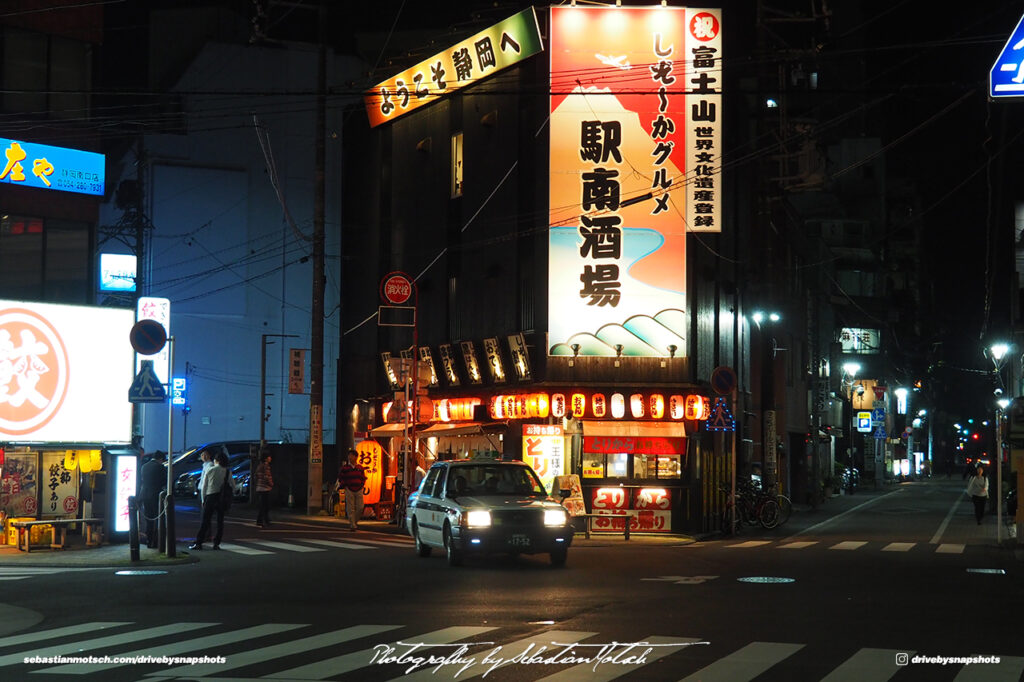 Toyota Crown Comfort Taxi near Shizuoka Station Drive-by Snapshots by Sebastian Motsch