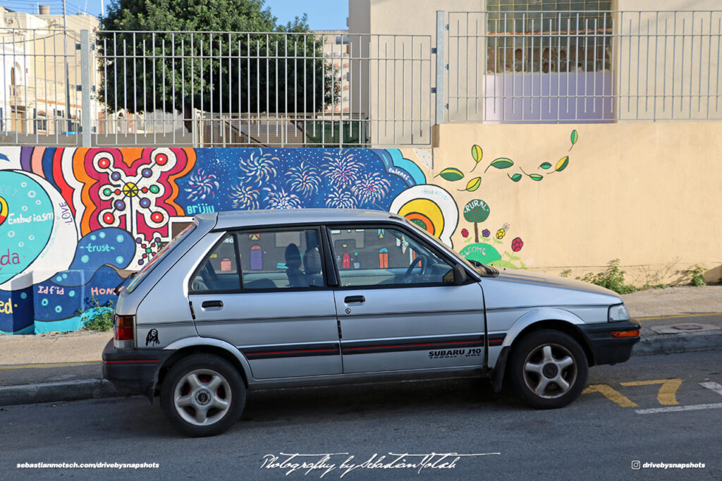 Subaru Justy J10 4WD Malta Drive-by Snapshots by Sebastian Motsch