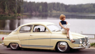SAAB 96 Classic Custom Photoshop by Sebastian Motsch