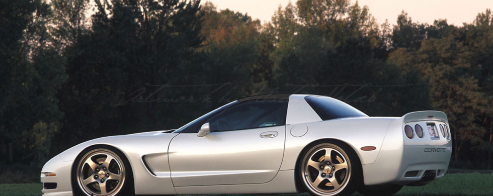 Corvette C5 Z06 Lingenfelter | photoshop chop by Sebastian Motsch (2007)