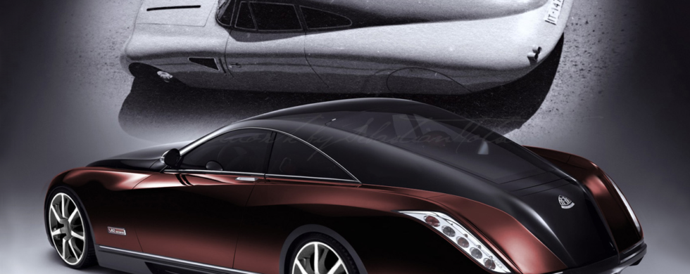 Maybach Exelero Concept Car | photoshop chop by Sebastian Motsch (2006)