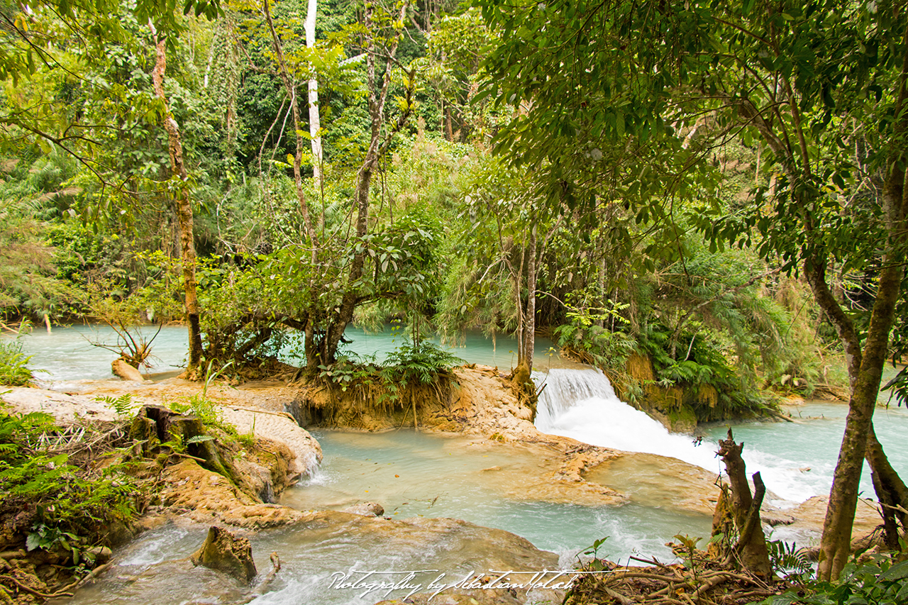 Laos Kuang Si Waterfalls Photo by Sebastian Motsch