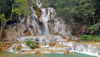 Laos Kuang Si Waterfalls Photo by Sebastian Motsch