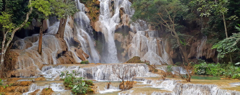 Laos Kuang Si Waterfalls Photo by Sebastian Motsch