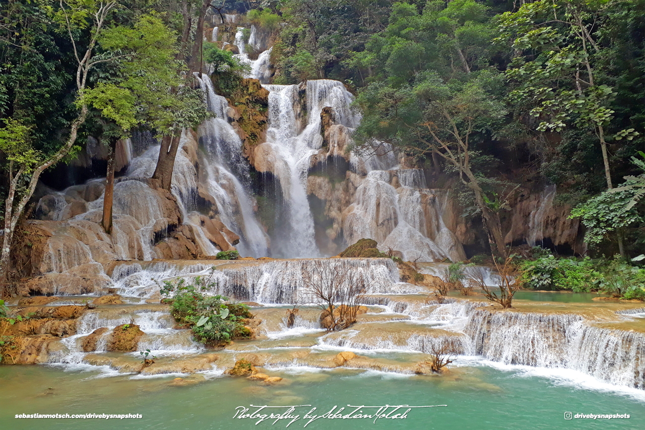 Laos Kuang Si Waterfalls Photo by Sebastian Motsch