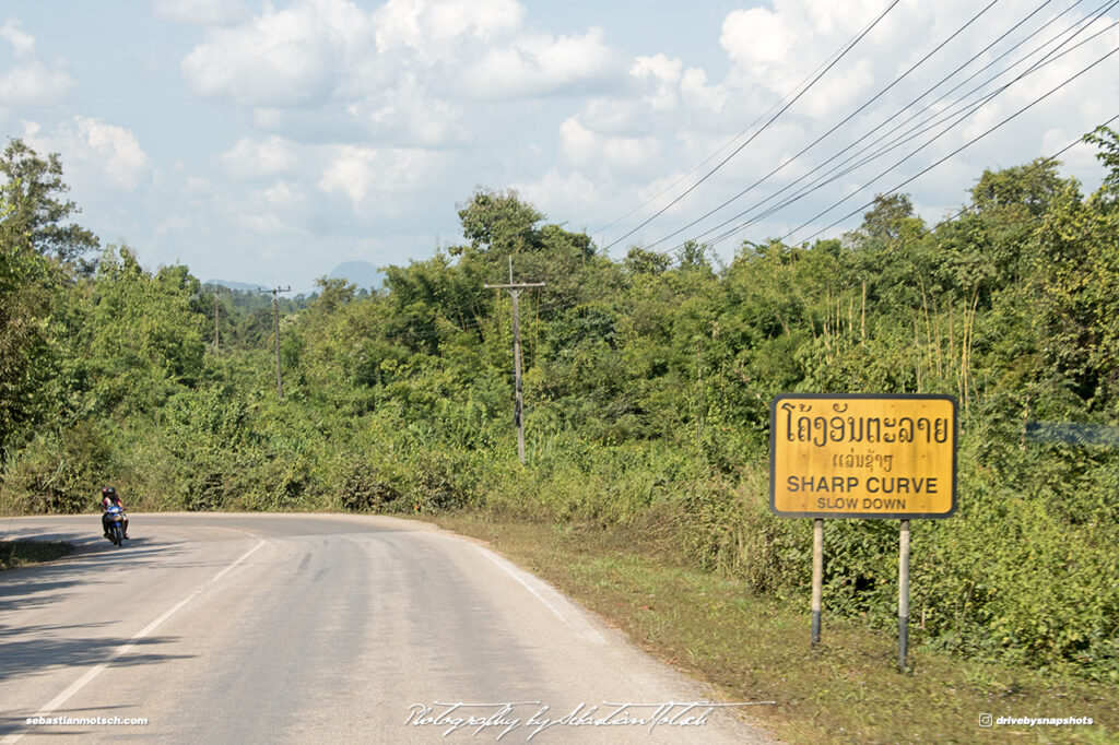 Laos Mountain Road 13 Drive-by Snapshots by Sebastian Motsch