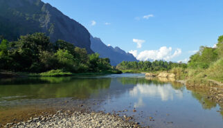 Laos Vang Vieng Nam Xong River Photo by Sebastian Motsch