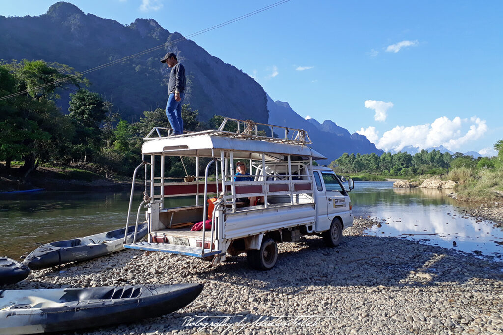 Laos Vang Vieng Nam Xong River Photo by Sebastian Motsch
