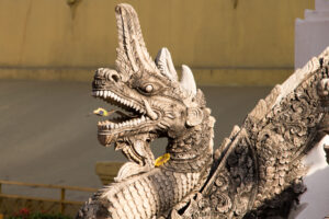 Laos Vientiane Pha Tat Luang Dragon Travel Photography by Sebastian Motsch