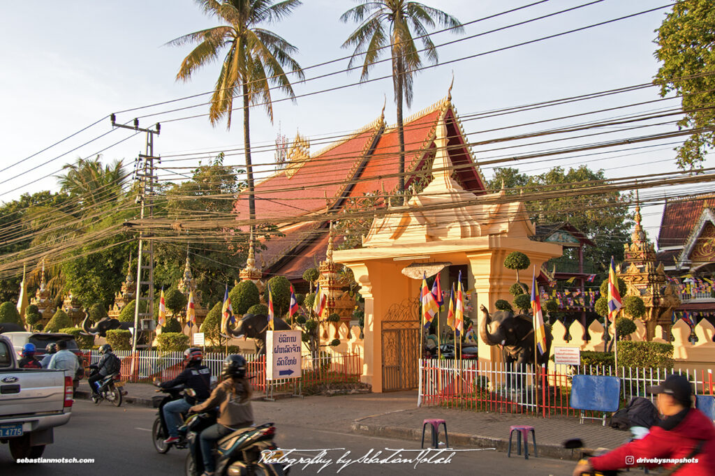 Laos Vientiane Wat Chanthaboury Travel Photography by Sebastian Motsch