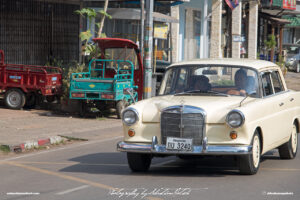 Mercedes-Benz W110 190D Laos Vientiane Drive-by Snapshots by Sebastian Motsch