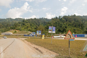 Railroad Construction Road and Belt Vang Vieng Laos Photo by Sebastian Motsch