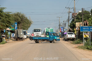 Street Scene near Houmbeng Laos Drive-by Snapshots by Sebastian Motsch