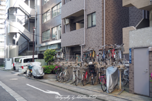 2017 Japan Tokyo Bicycle Parking | travel photography by Sebastian Motsch (2017)