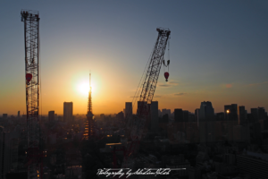 2017 Japan Tokyo Tower Sunset | travel photography by Sebastian Motsch (2017)