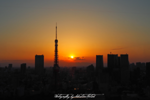 2017 Japan Tokyo Tower Sunset | travel photography by Sebastian Motsch (2017)