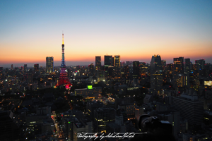 2017 Japan Tokyo Tower Sunset | travel photography by Sebastian Motsch (2017)