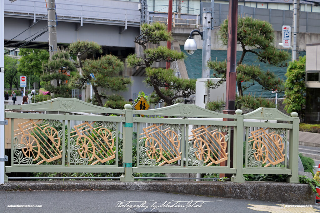 Japan Tokyo Gotanda Ichiba Bridge over Meguro River by Sebastian Motsch