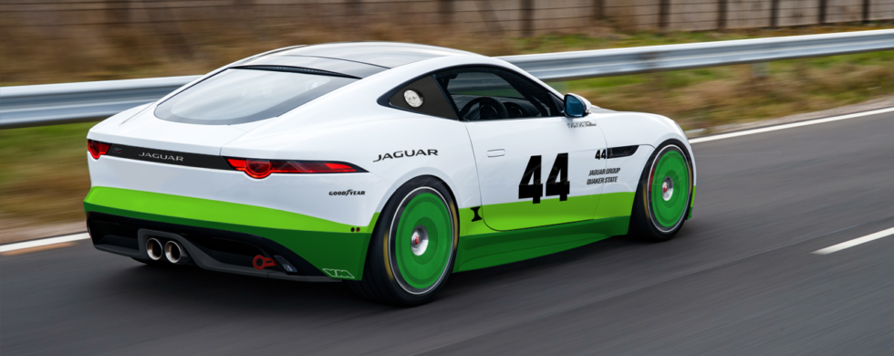 Jaguar F-Type Group 44 GT4-spec | Photoshop Chop by Sebastian Motsch (2019)