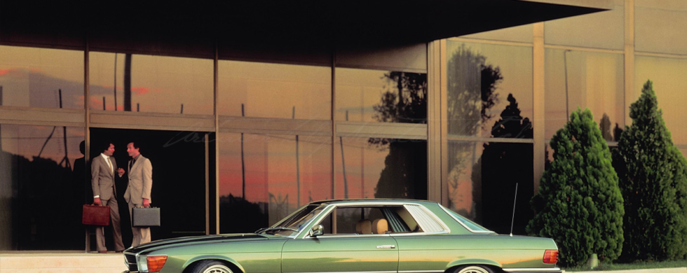 Mercedes-Benz C107 450 SLC Top Chop Nice Matin | photoshop chop by Sebastian Motsch (2019)