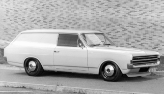 Opel Rekord C Lieferwagen Van | Photoshop by Sebastian Motsch (2019)