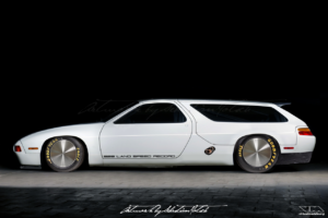 Porsche 928 LSR Bonneville Land Speed Record | photoshop chop by Sebastian Motsch (2019)