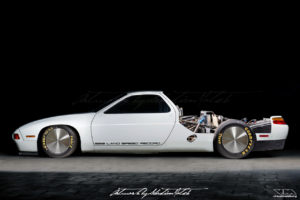 Porsche 928 LSR Bonneville Land Speed Record | photoshop chop by Sebastian Motsch (2019)