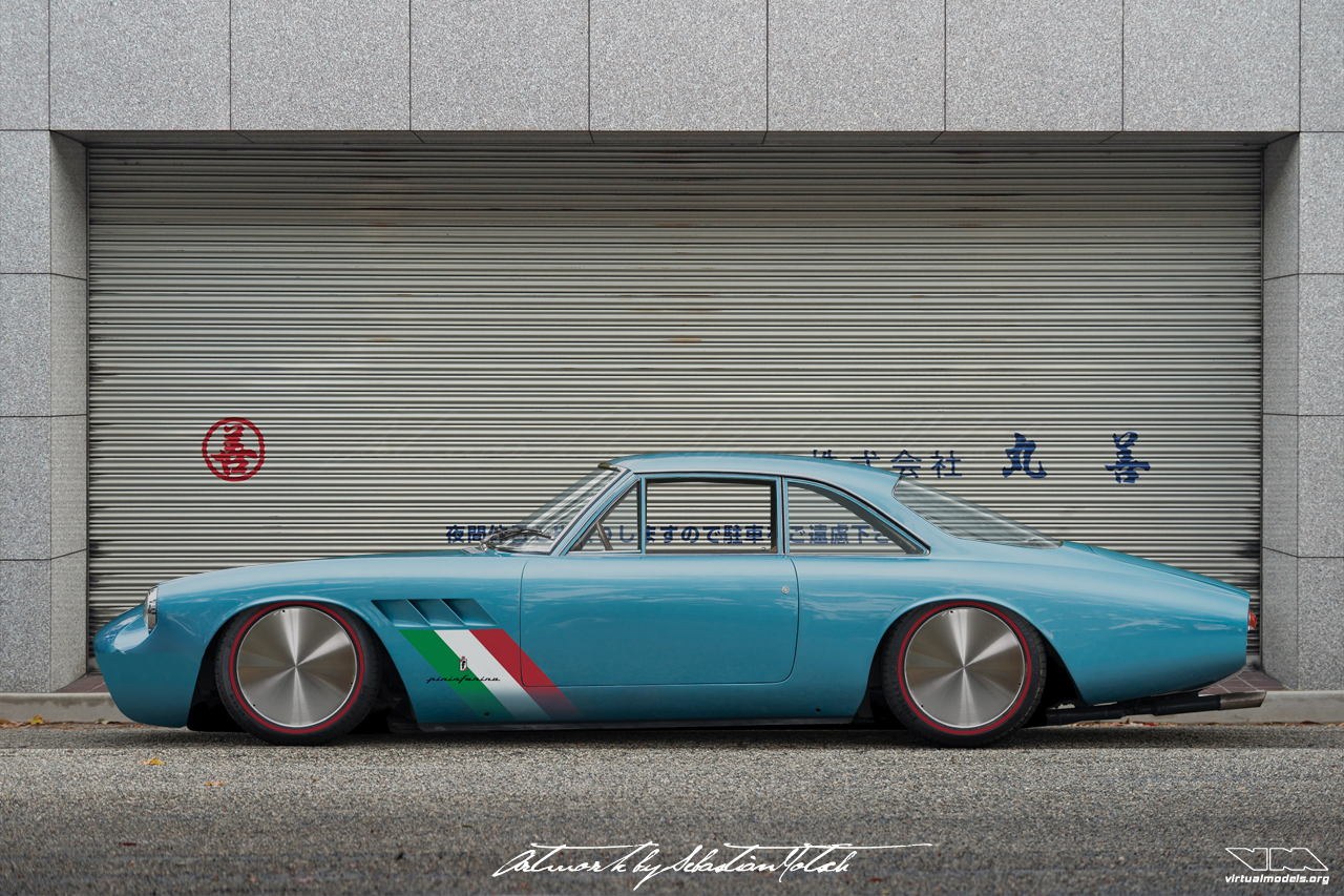 Ferrari 500 Superfast Bonneville LSR parked in Japan Tokyo by Sebastian Motsch