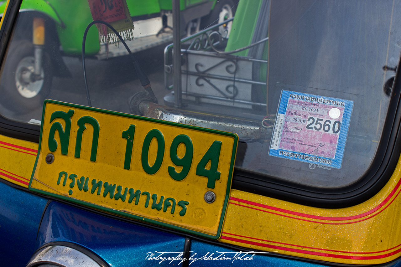 Thailand Bangkok Tuktuk by Sebastian Motsch