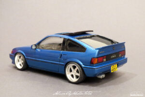 Honda CIVIC CRX AF Scale Model by Sebastian Motsch