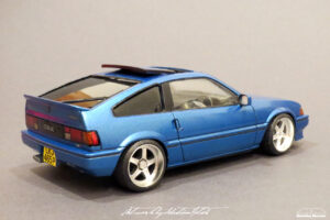 Honda CIVIC CRX AF Scale Model by Sebastian Motsch