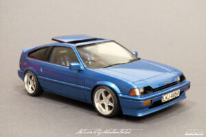 Honda CIVIC CRX AF Scale Model by Sebastian Motsch