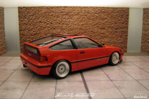 Honda CIVIC CRX ED9 Scale Model by Sebastian Motsch