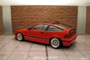 Honda CIVIC CRX ED9 Scale Model by Sebastian Motsch