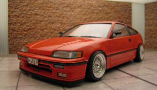 Honda CIVIC CRX ED9 Scale Model by Sebastian Motsch