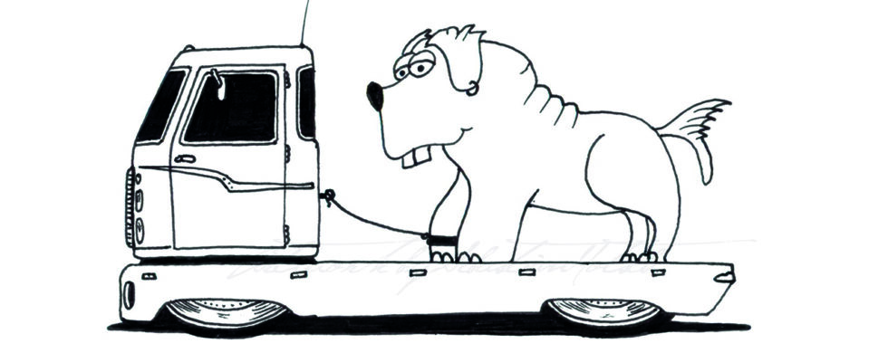 Monster Trucks Coloring Book Artwork by Sebastian Motsch