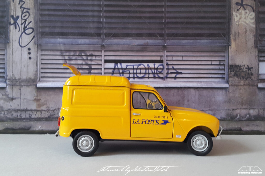 Renault R4 F4 La Poste Ebbro by Sebastian Motsch