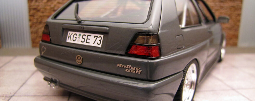 Volkswagen Golf Mk2 Rallye ScaleProduction by Sebastian Motsch