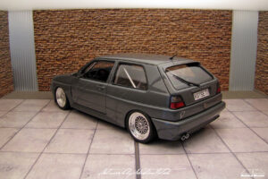 Volkswagen Golf Mk2 Rallye ScaleProduction by Sebastian Motsch