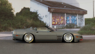 Chevrolet Corvette C4 Spyder Scale Model by Sebastian Motsch