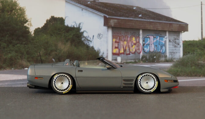 Chevrolet Corvette C4 Spyder Scale Model by Sebastian Motsch