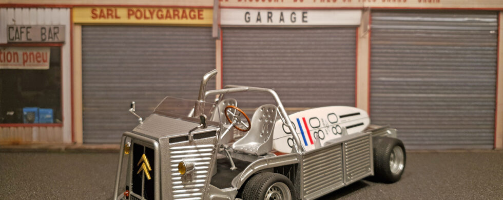 Citroen HY Beach Rod Scale Model by Sebastian Motsch