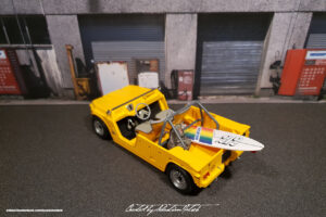 Citroen Méhari Beach Rod Scale Model by Sebastian Motsch