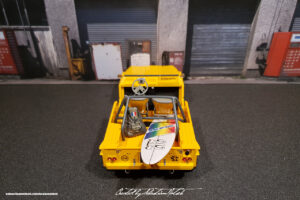 Citroen Méhari Beach Rod Scale Model by Sebastian Motsch